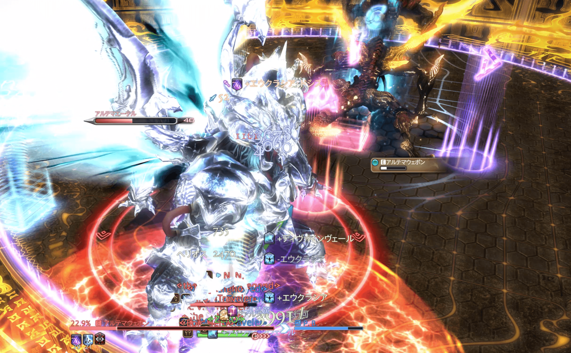 最終三蛮神：イフリートパターン