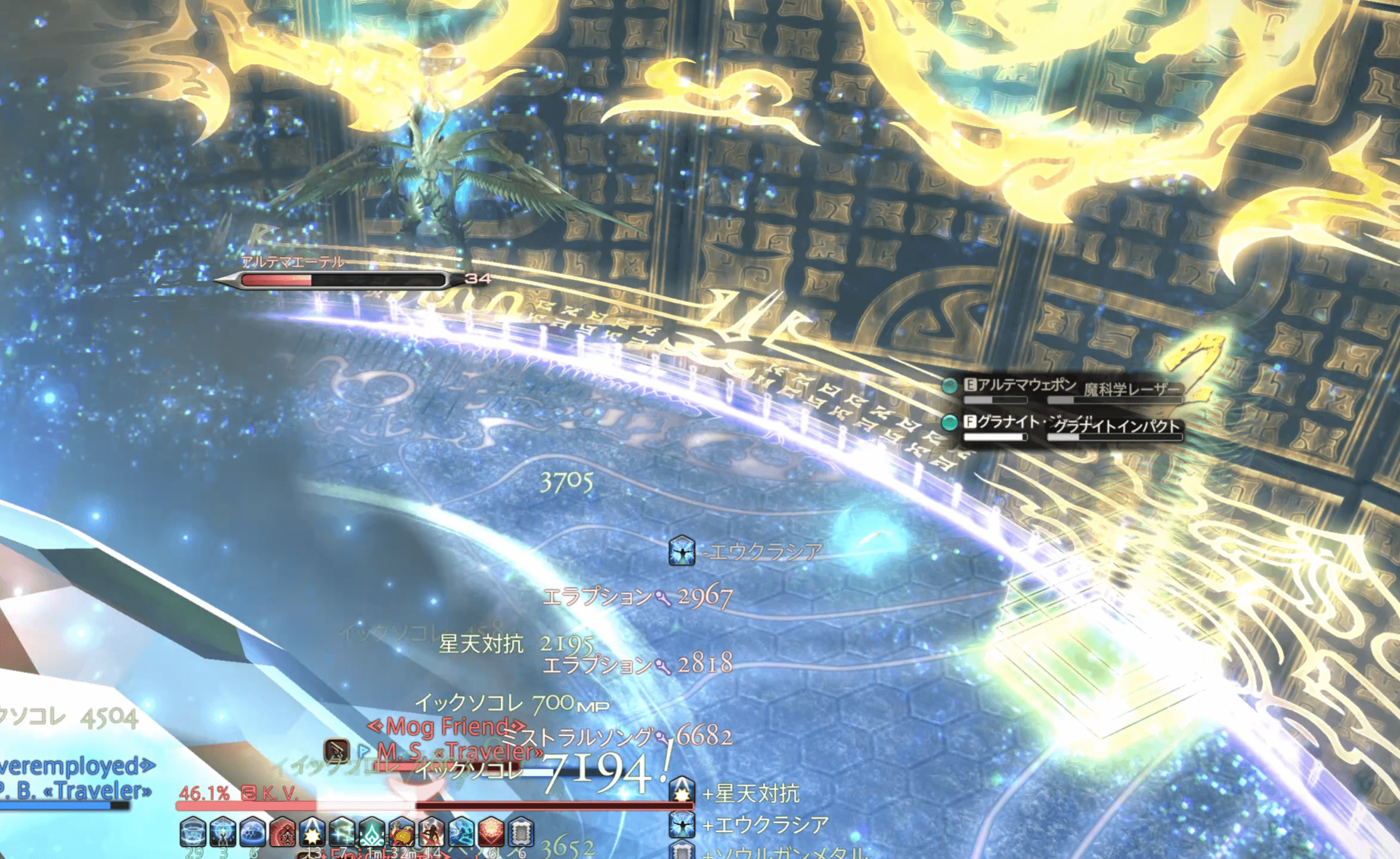 魔科学レーザーと安地