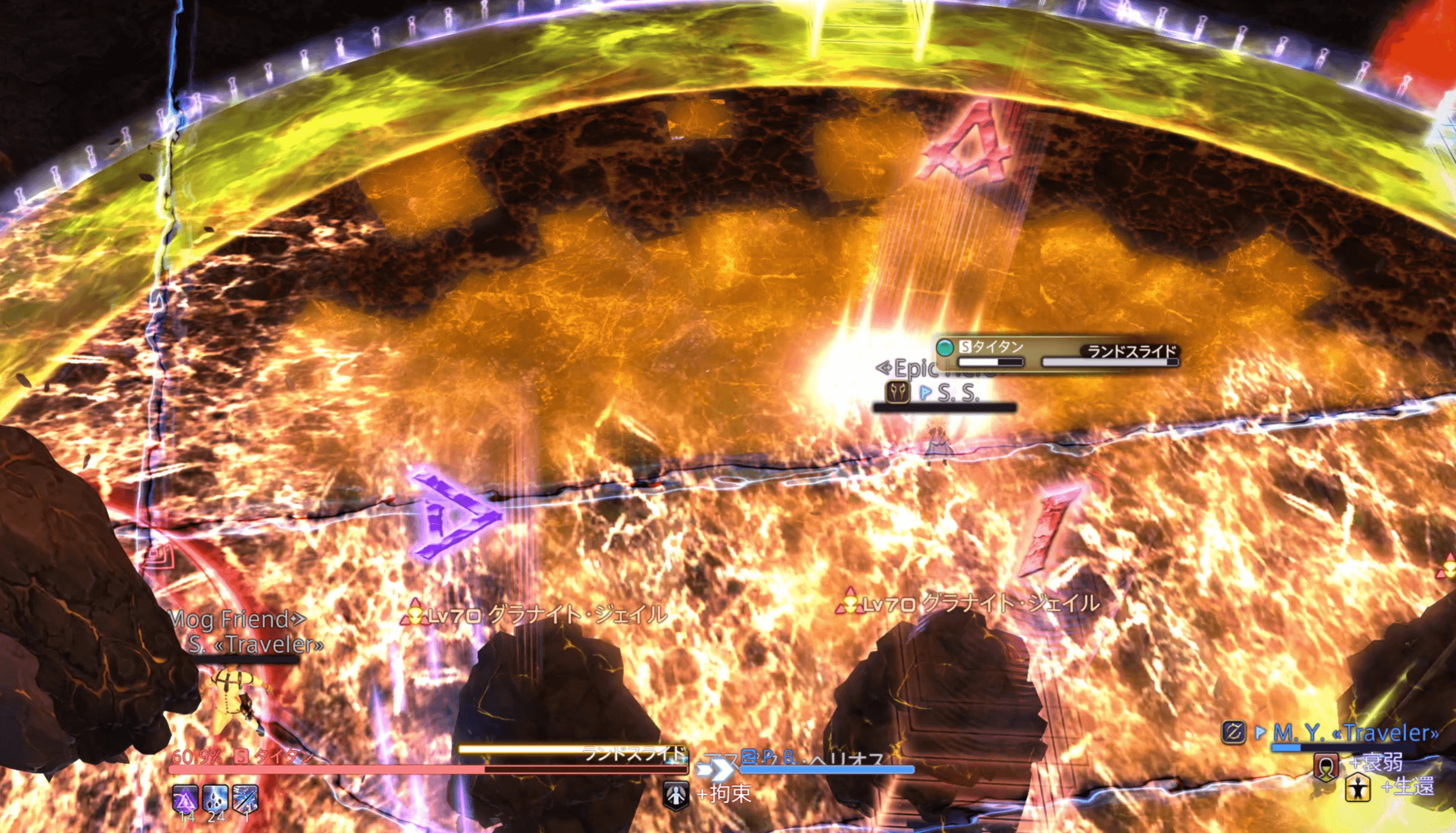 ジェイル南北整列図