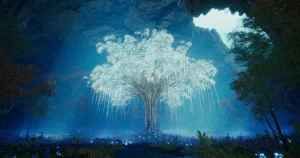 AION2 の風景（公式ファンキットの壁紙）